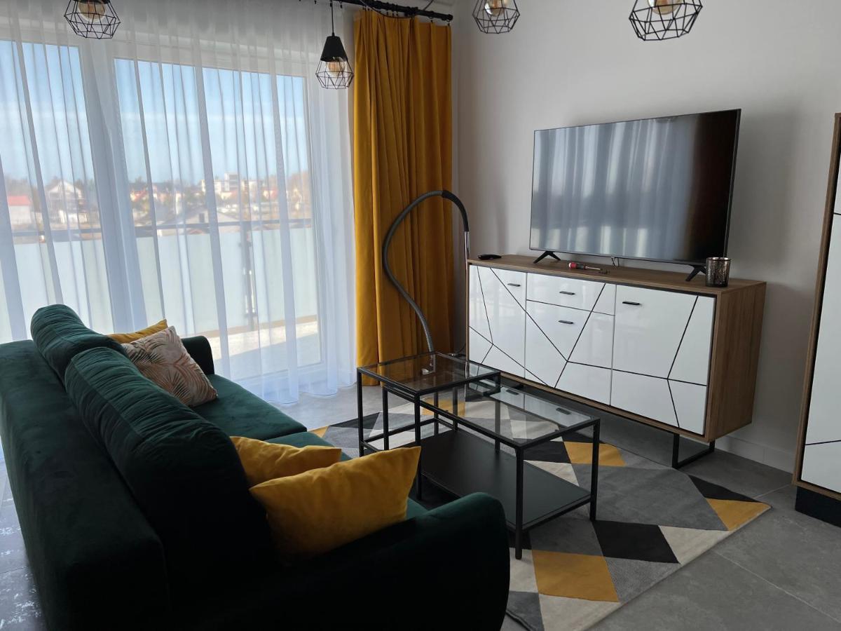 Apartament Premium Ze Zlota Wanna W Sypialni Widok Na Morze Dyskretny Taras Z Lozkiem - Baltyckie Sarbinowo 18 Exterior photo